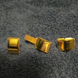 Gold Tone Cufflinks Set